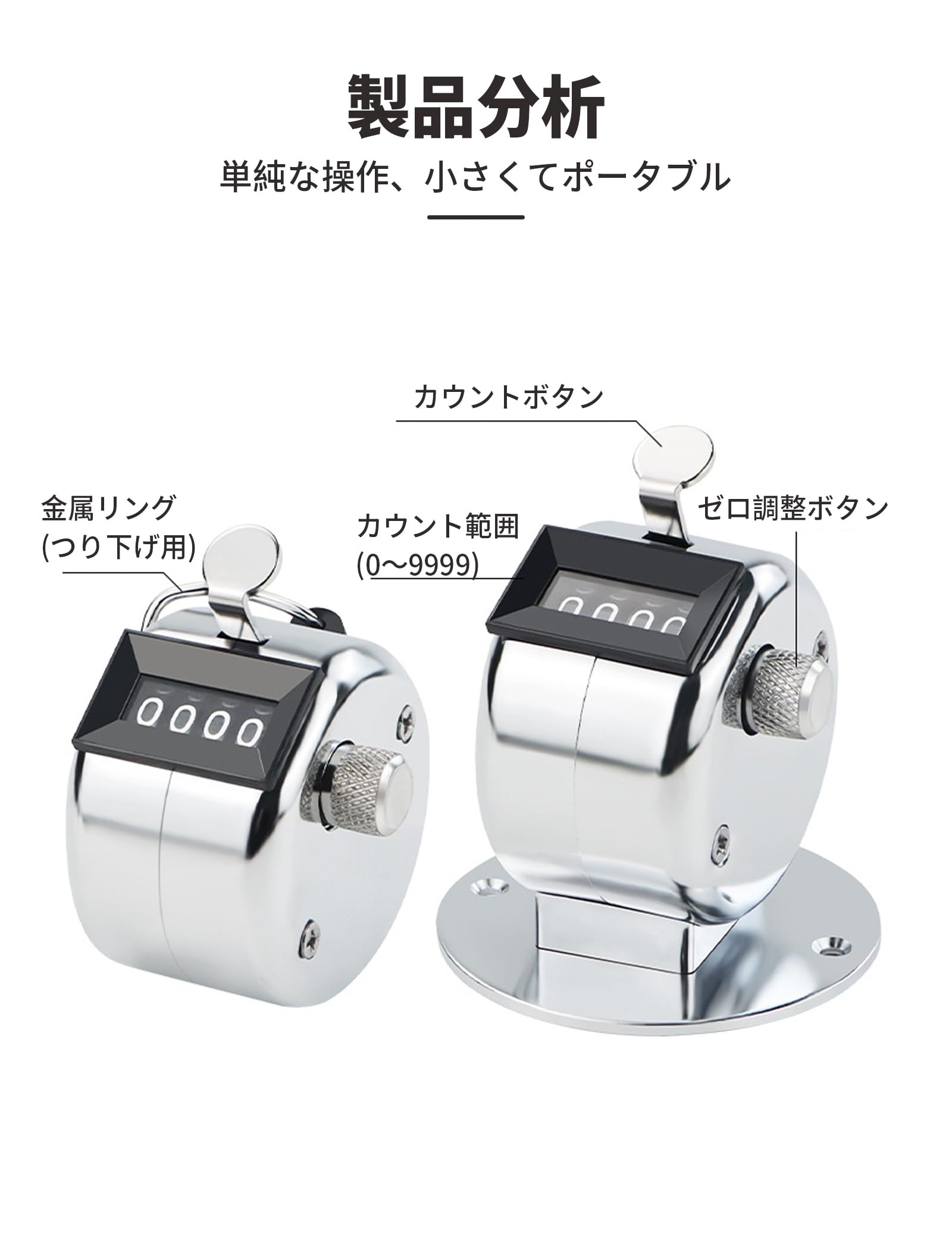 サウンドキング MODEL:SKFA2226G 600W 音出し確認済み Amazon.co.jp: FIRGDAZ(たひ) カウンター 数取器 数取り器 4桁