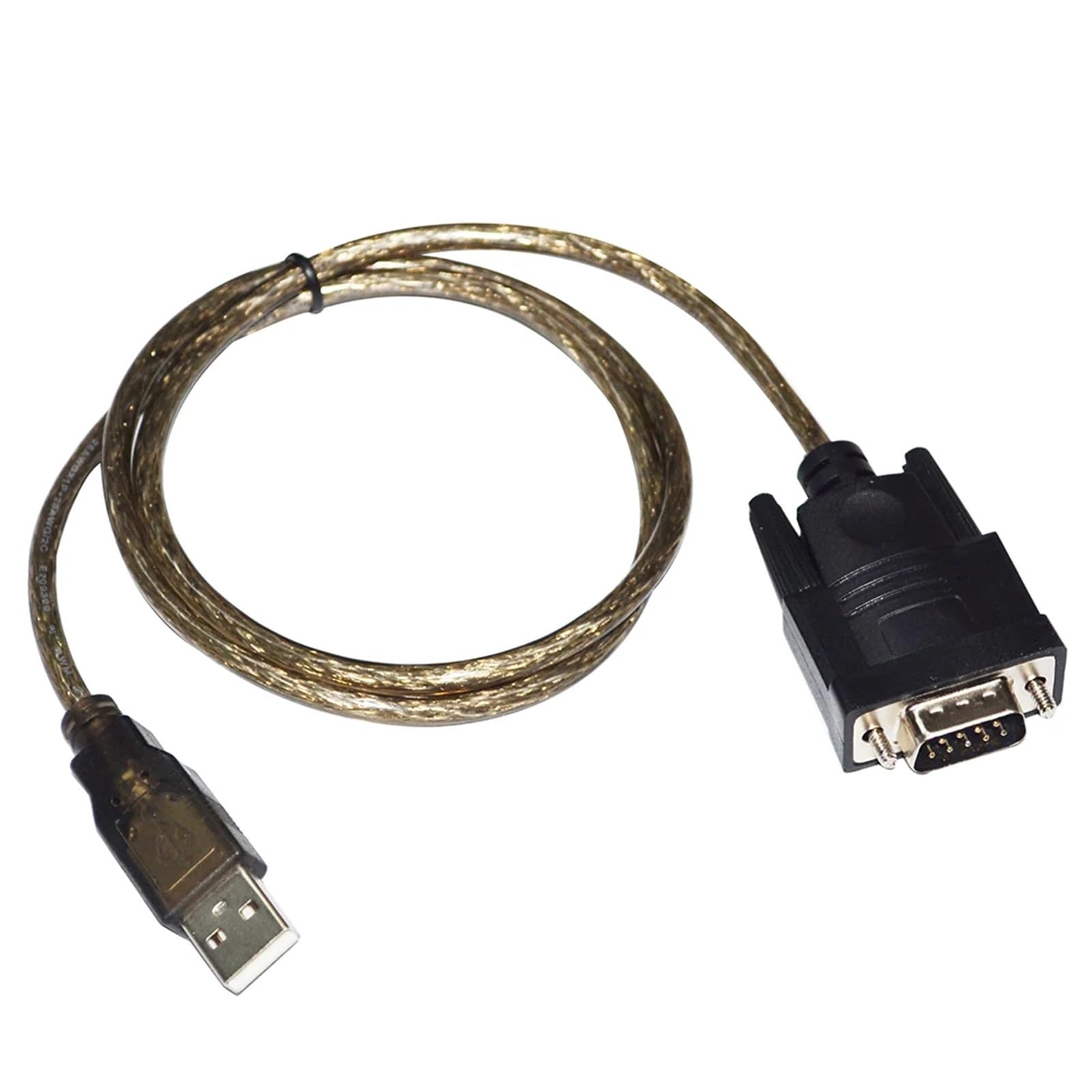 USB do RS232C D-SUB 9-pinowy DB9 męski adapter konwerter szeregowy kabel komunikacyjny wsparcie WIN7/8/10/CE/MAC/VISTA/LINUX (3 metry, szary)