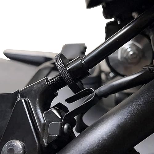 Miniatura 4 de xitomer Aftermarket Embrague Cable Ajustador Ajuste para MT07 MT-07 FZ07 MT09 MT-09 FZ09 FJ-09 YZF-R6 R1 CNC Aleación de aluminio M10x1.5 Tornillo