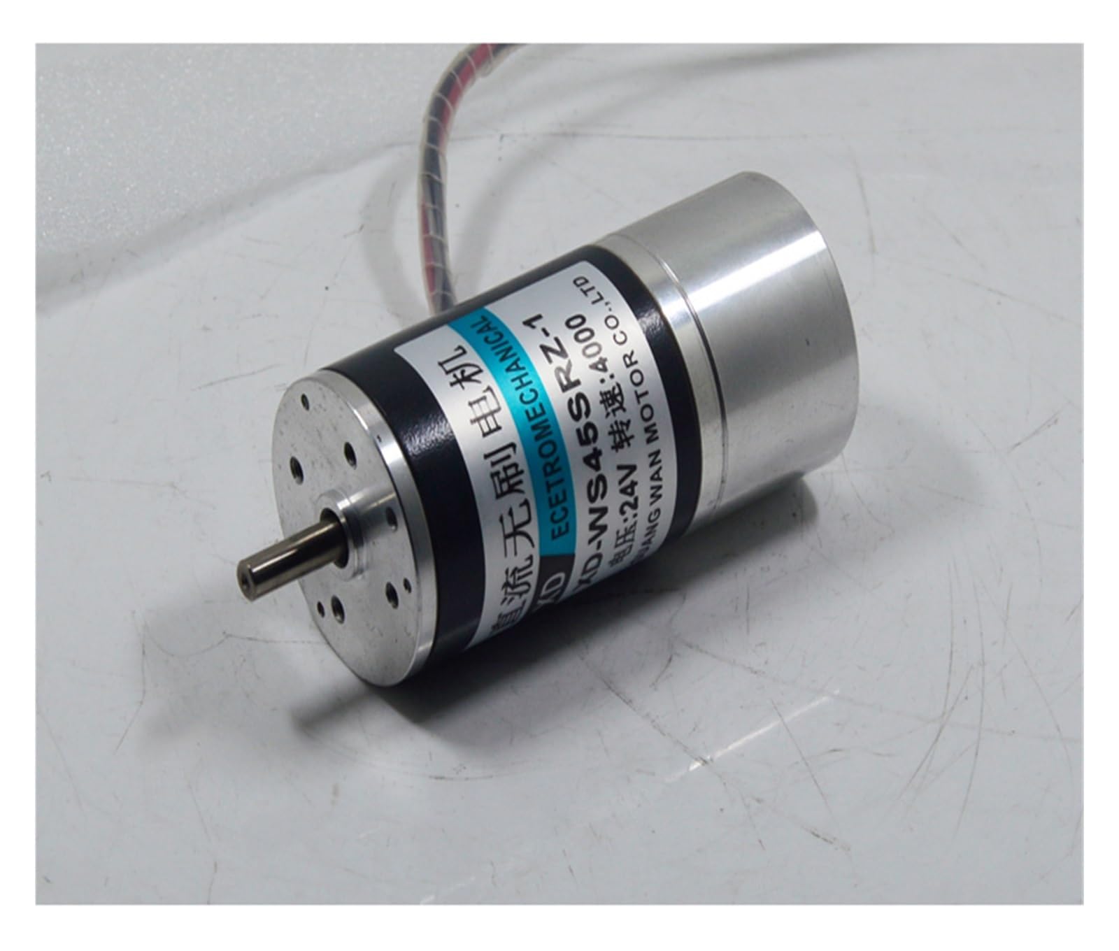 El Motor sin escobillas de 15W CC 12V24V Puede ser un Motor de Alta Velocidad Incorporado de accionamiento Positivo y Negativo Motores de CC (Size : 12V 3000rpm)
