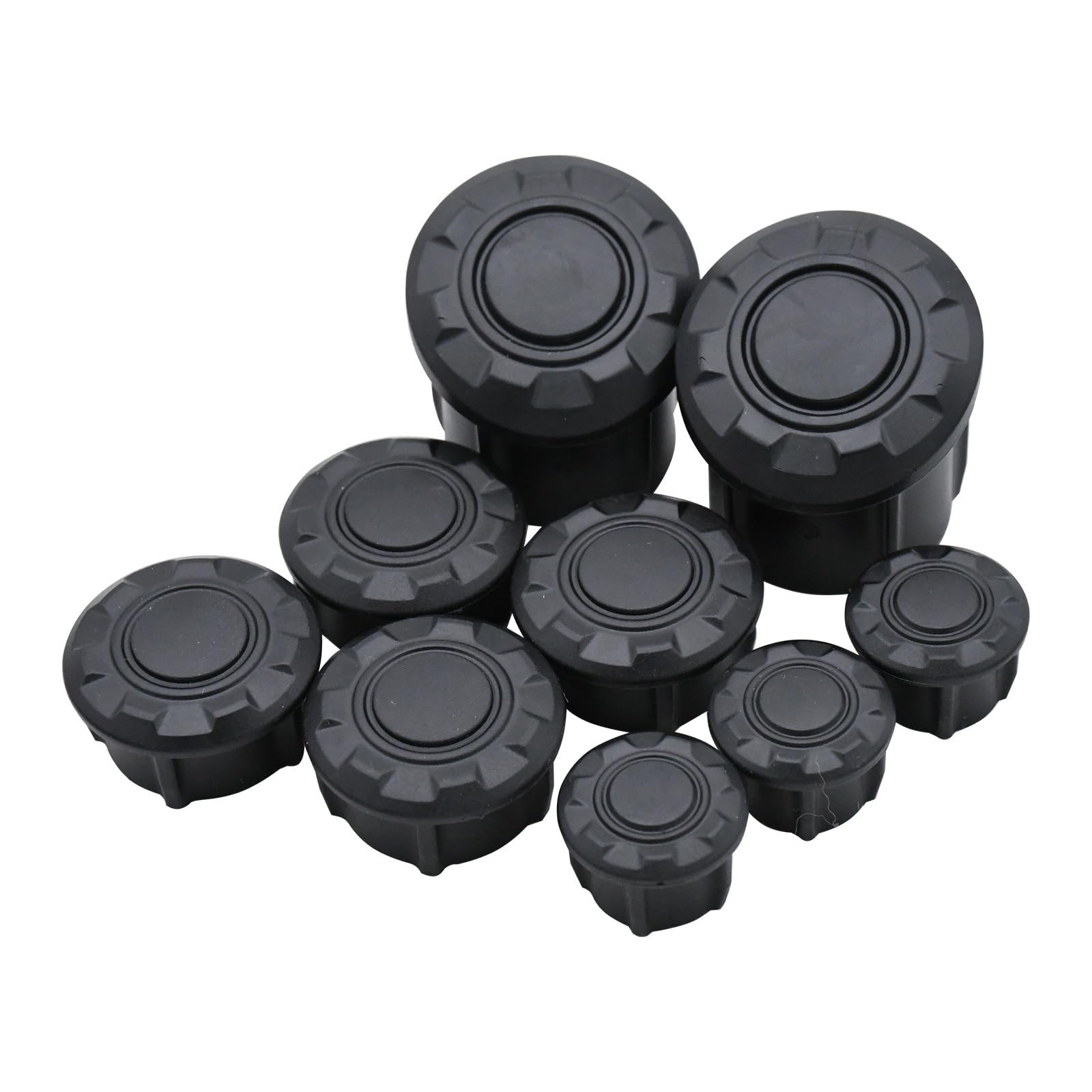 Tappi copri foro telaio moto for BMW R1250GS Adventure 2018-2024 R 1250 GS LC 2018-2022 R1200 GS LC Adventure 2014-2019(Black)