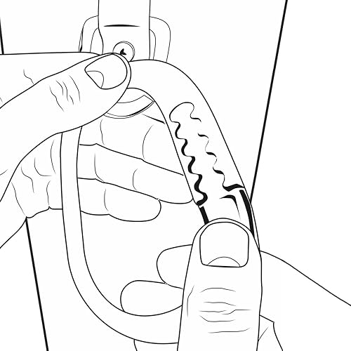 Miniatura 8 de Safety Tie Corbata de caballo para prevención de lesiones, portátil, versátil y reutilizable, liberación rápida bajo presión pesada con 5 ajustes de