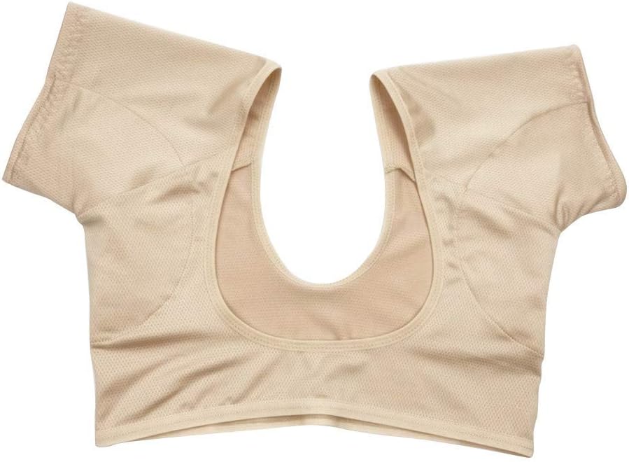 HTYG Underarm Sweat-Absorbing Vest-Reusable Washable Underwear Vest-Ultra-Thin Breathable Quick-Drying Underwear Sweat Protection-Fast Absorption & Super Elasticity-For Women Summer Work