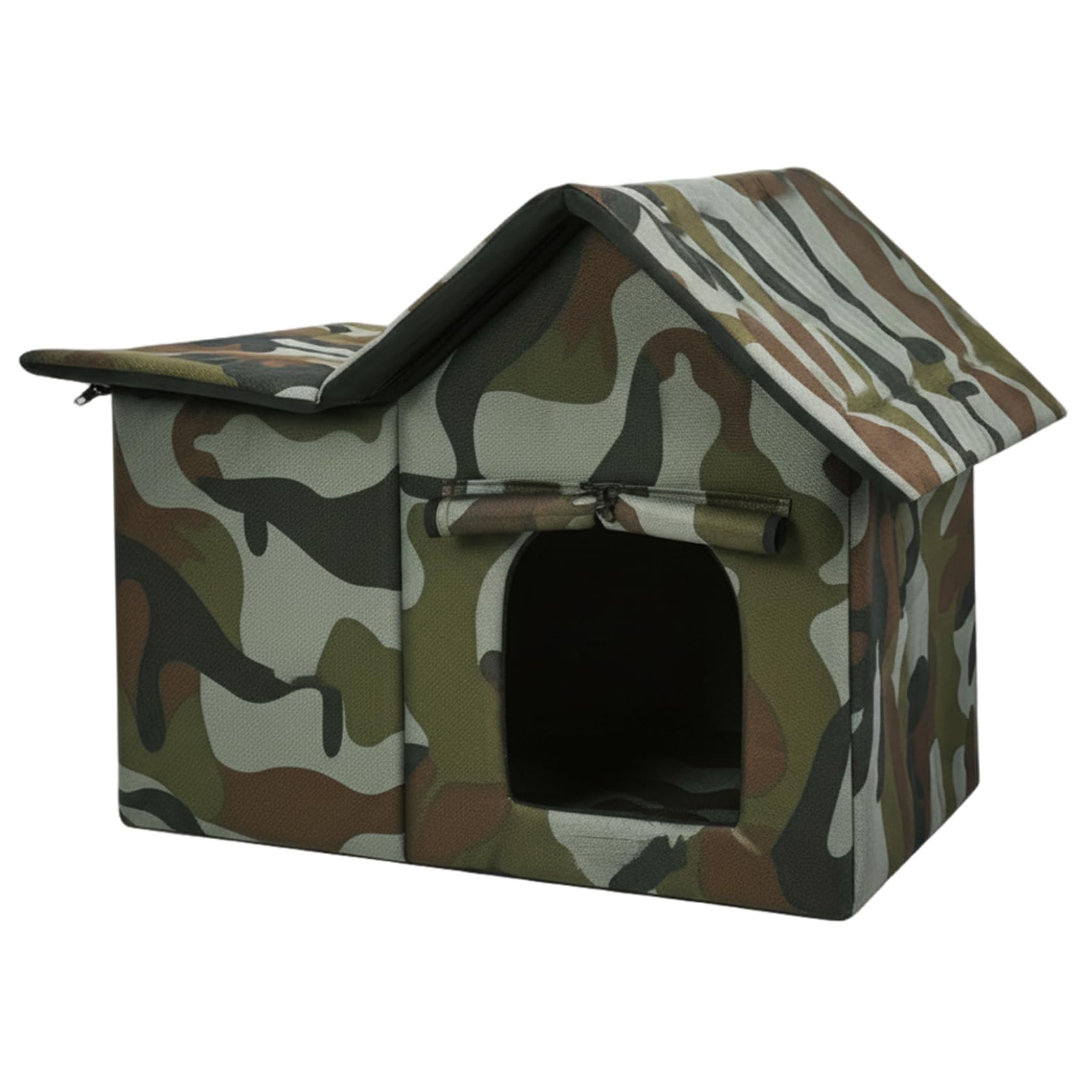 Niche pour chat d'extérieur imperméable idéale pour le jardin et les chats sauvages