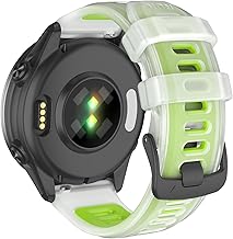 ISABAKE 20MM Watch Band for Garmin Forerunner 245/Forerunner 645/Forerunner 570 42MM/Active 5.2mm Replacement Bands for Garmin Vivoactive 3/Vivoactive 5/Venu 2 Plus/Forerunner 55/Apex 2/Pace 2