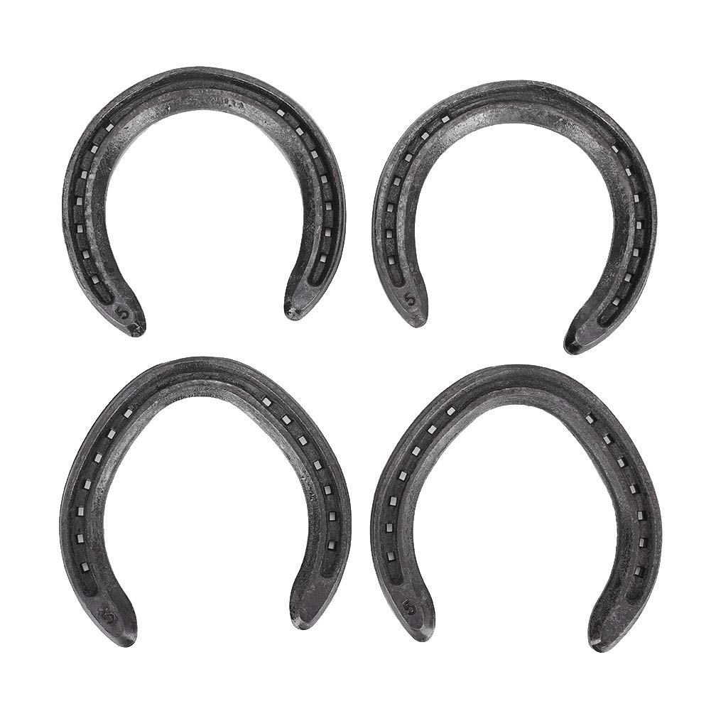 AMONIDA Herradura de Acero Duradera Resistente al Desgaste, Herradura de Entrenamiento no tóxica, para Entrenamiento de Caballos de Herradura Suministro de Caballos