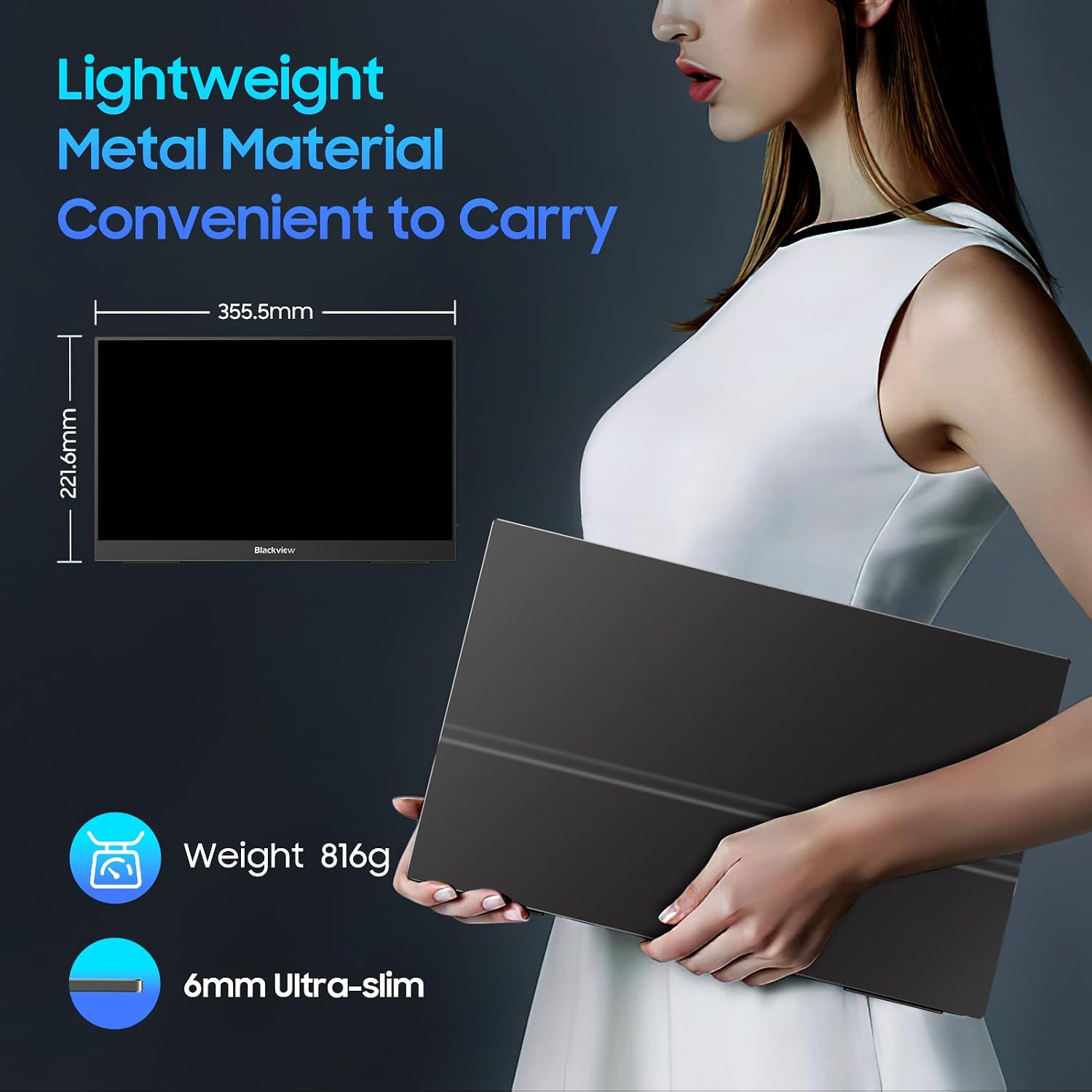 Lightweight and Slim Design