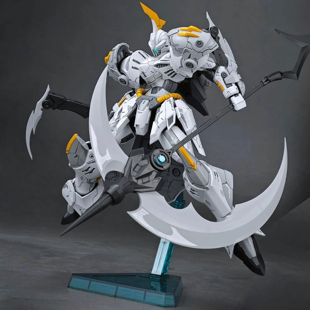 Iron Sickle-Kay - Modellino Mecha da 17 cm, con espositore per armi | Kit Mecha completamente articolato, mani sostituibili, regalo da collezione Hobby