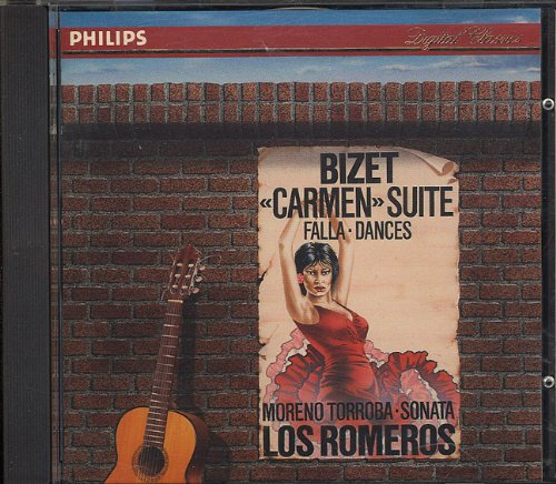 Bizet: Carmen Suite; Falla: D [Audio CD] Romero, Angel; Romero, Celin; Los Romeros; Romero,