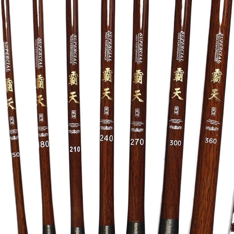 Canna da Pesca ultracorta in Fibra di Carbonio | Canna da pesca a 19 azioni, canna tascabile, canna da ruscello, canna da pesca, attrezzatura da pesca