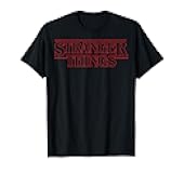 Netflix Stranger Things Outline Logo T-Shirt