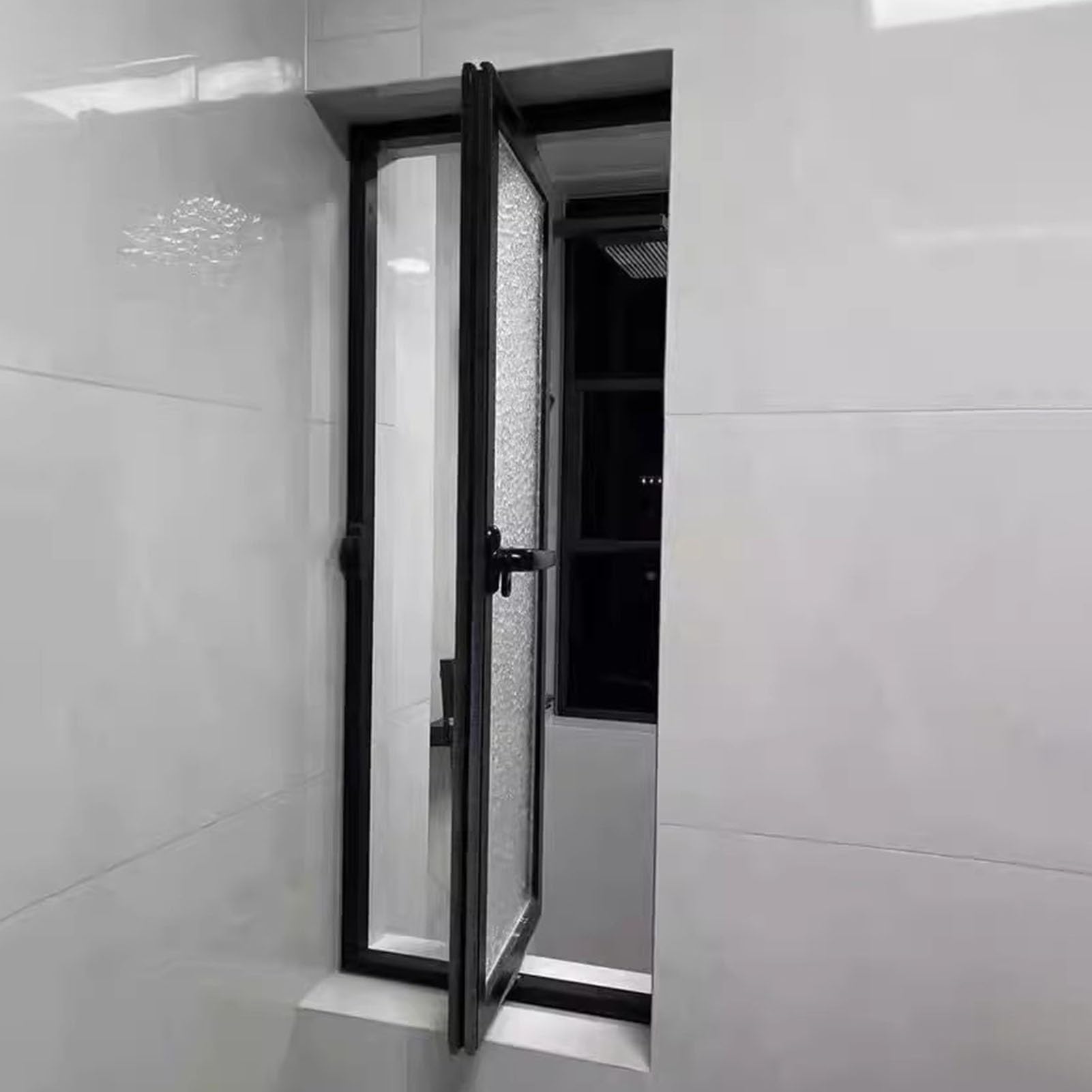 Fenêtres rotatives en aluminium, fenêtre tempête extra large, cloison intérieure, fenêtre de jeu personnalisable