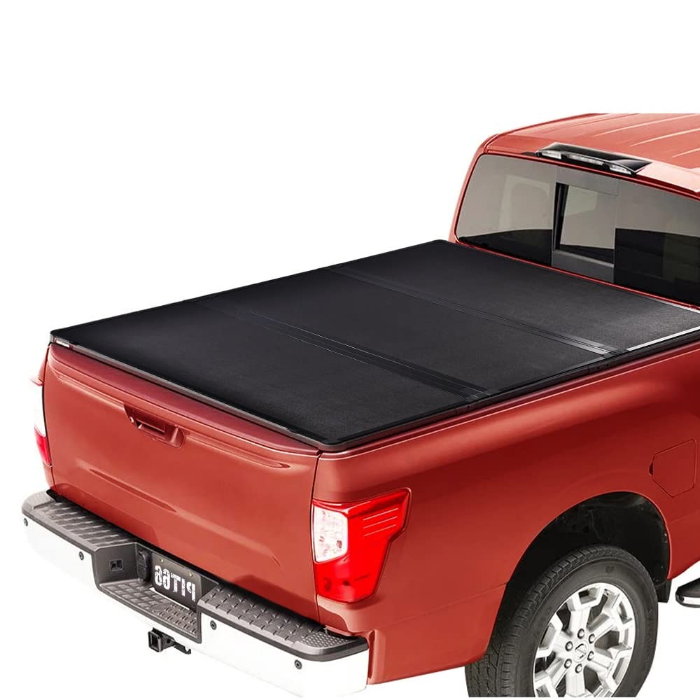 Amazon.co.jp: PIT66 ハード三つ折りトラック荷台トノカバー 2014-2019 