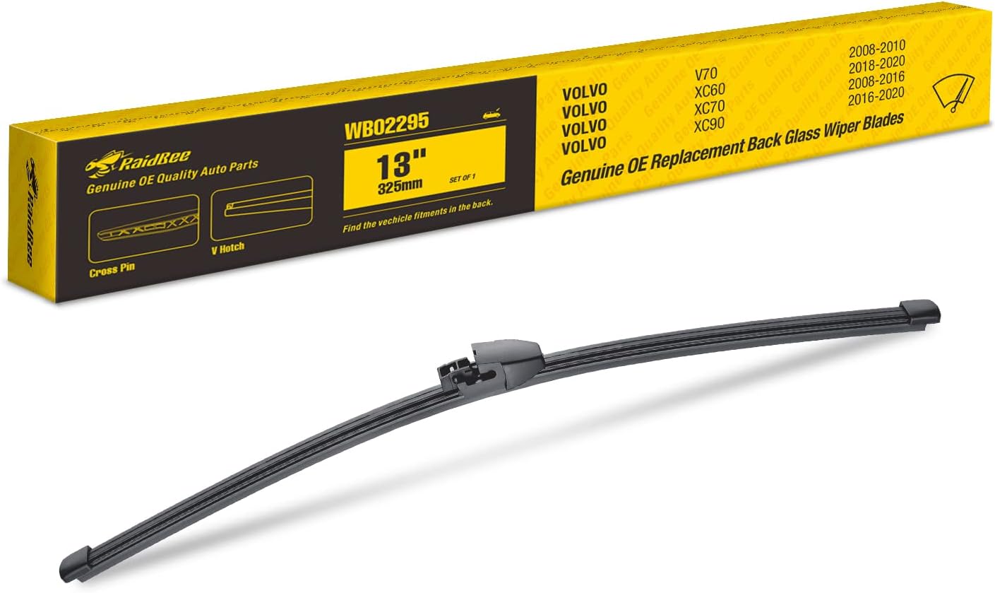 Raidbee Rear Wiper Blade, 13 inch Replacement for Volvo V70