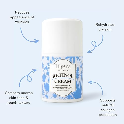 Miniatura 3 de Crema humectante de retinol para cara y ojos uso de día y noche para antienvejecimiento acné arrugas fabricada con ingredientes naturales y