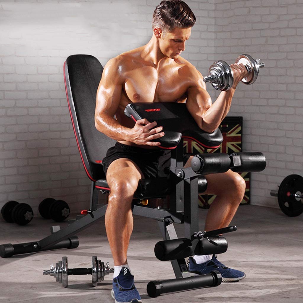Ławka do ćwiczeń Ławka do ćwiczeń Domowa siłownia Ćwiczenia Składany stół do ćwiczeń Ławka do hantli Deska do ćwiczeń na wznak Krzesło fitness Domowa wielofunkcyjna wyciskarka do brzucha Stołek do brz