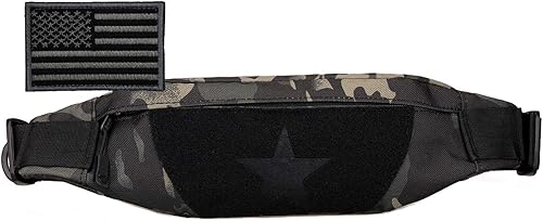 Miniatura 8 de Protector Plus Riñonera táctica para correr, cinturón militar, para fitness, bolsa de cadera MOLLE, bolsillo para equipo lumbar (incluye paquete),