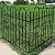 Sunnydaze Finial 8' Set of 2 Decorative Garden Fence Panels - Iron Border Fence - 49.25" W x 38.25" H Per Panel - Black