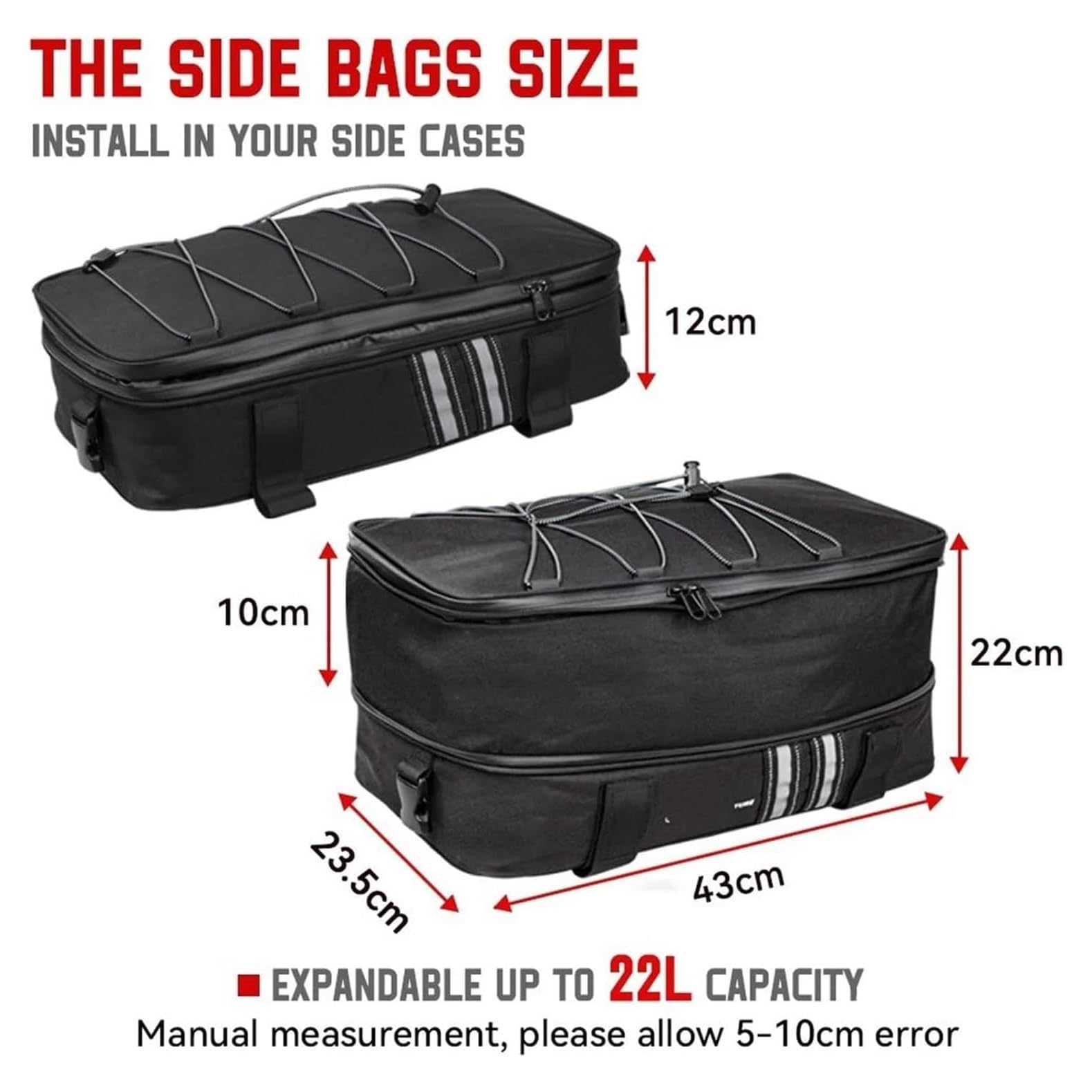 Bolsas de Maletas Moto para BMW F800gs | bolsa sobremaleta,organizador equipaje moto,bolsas interiores maletas,maleta superior moto,kit aventura,mochila de equipaje