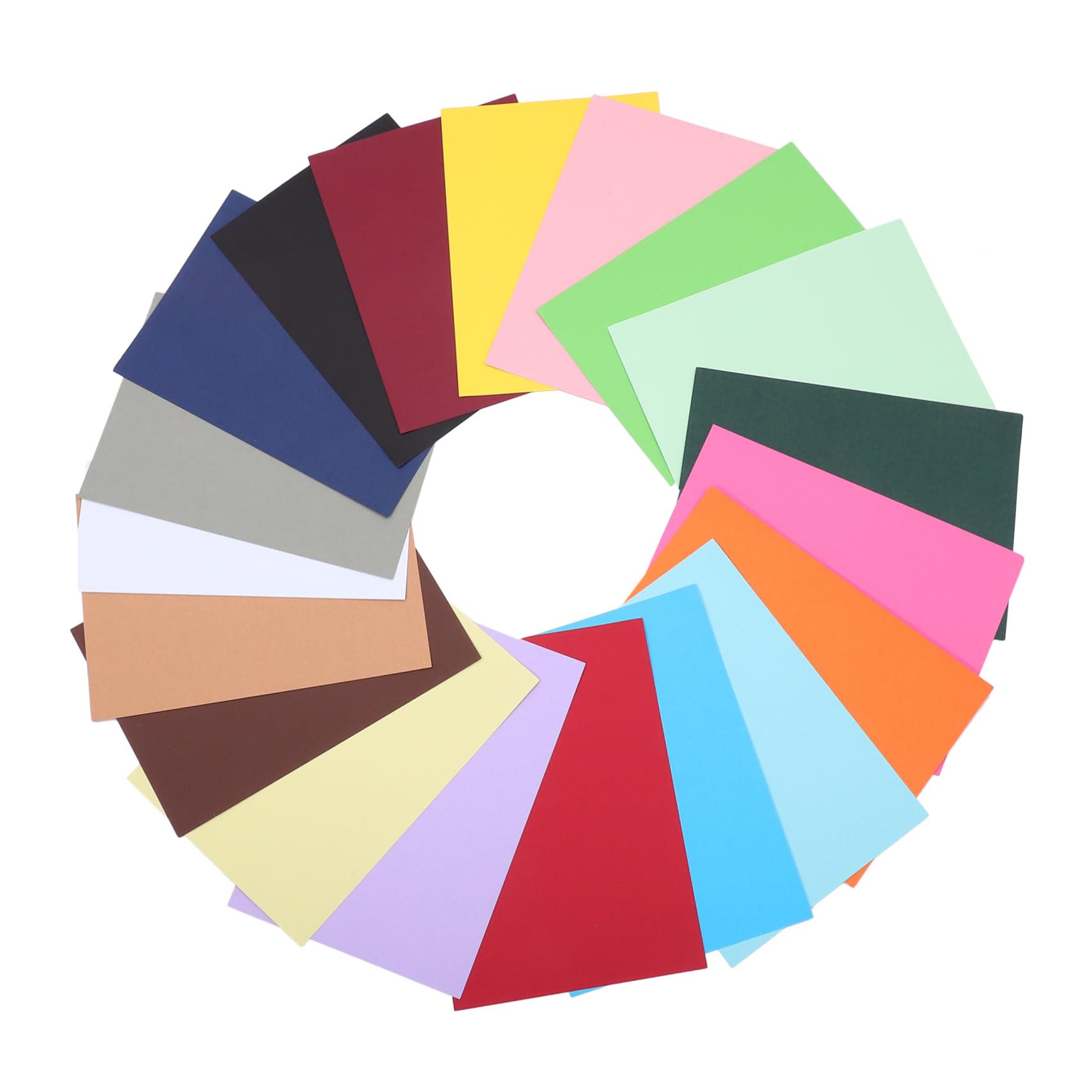 DIYEAH Cartoncini Colorati A4 Spessi, Carta Artigianale per Scrapbooking e Decoupage, 100 Fogli per Progetti Fai da Te e Lavori Creativi