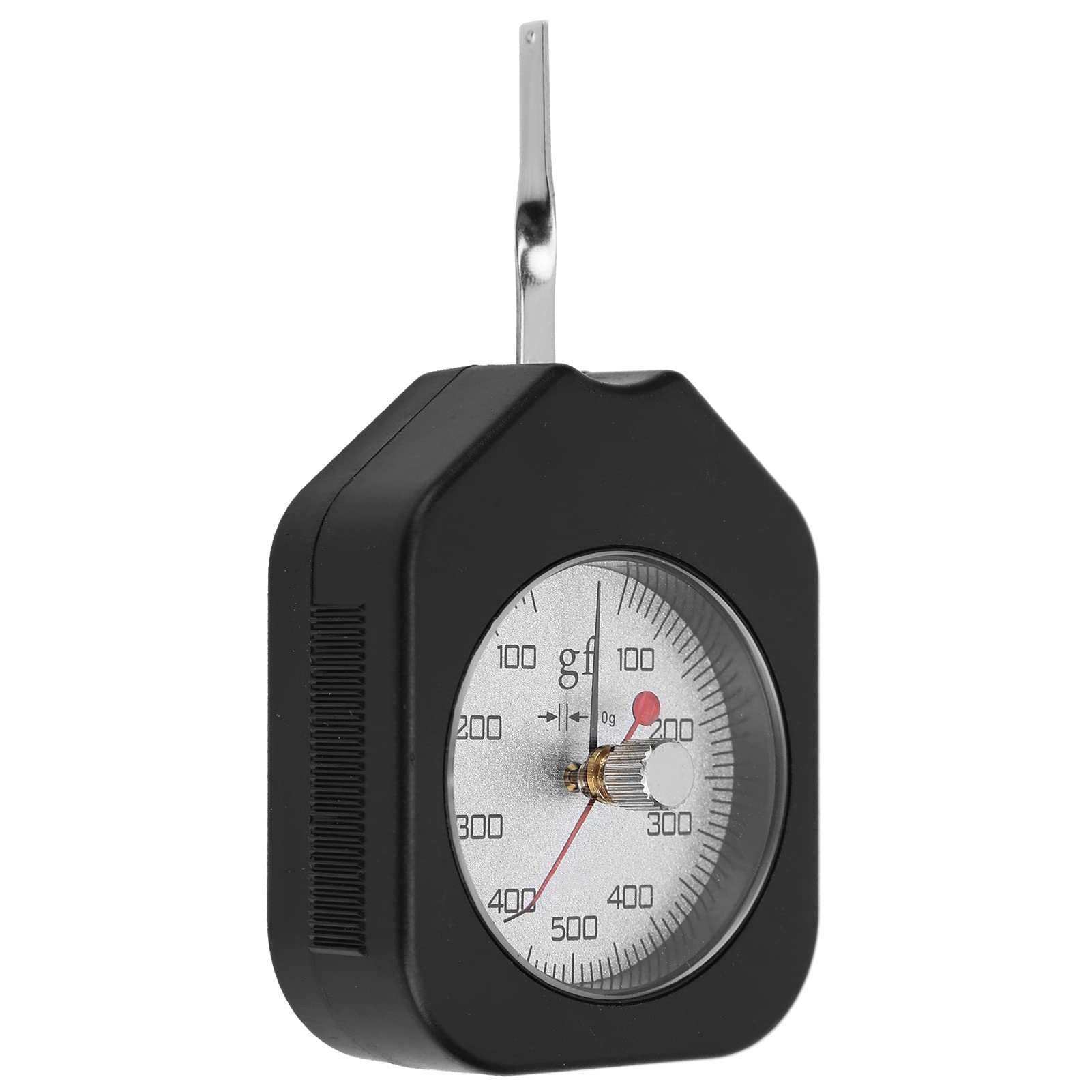 Tension du cadran 500 g Mesureur de force portable Double aiguille Précision de mesure Pression mécanique en alliage ABS