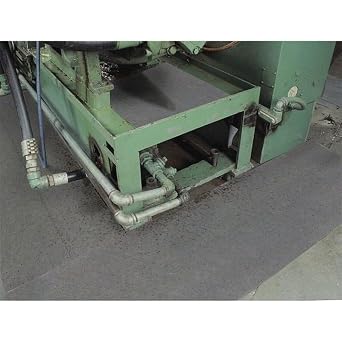 GRB300S Polypropylene Universal SonicBonded Singleweight Mat Roll, 300' Length x 30 Width, Gray