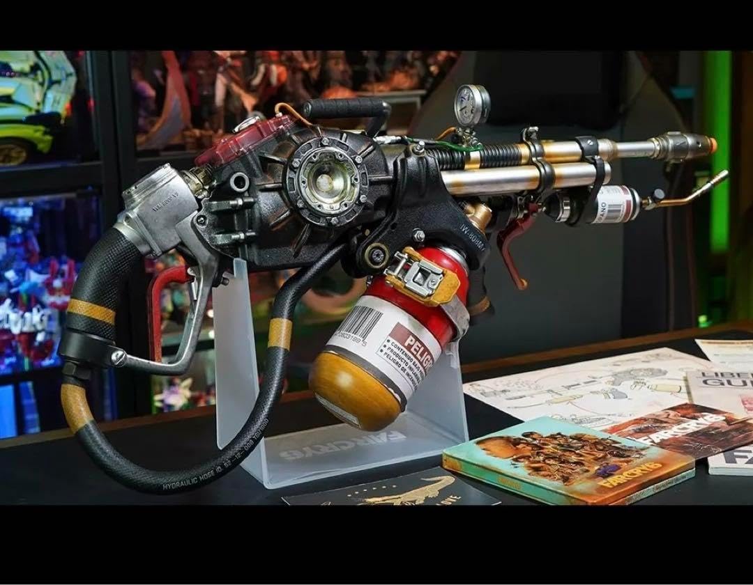 ファークライ6 原寸大レプリカ火炎放射器 火炎放射器つくってみた『ファークライ6』登場武器を専門家指導