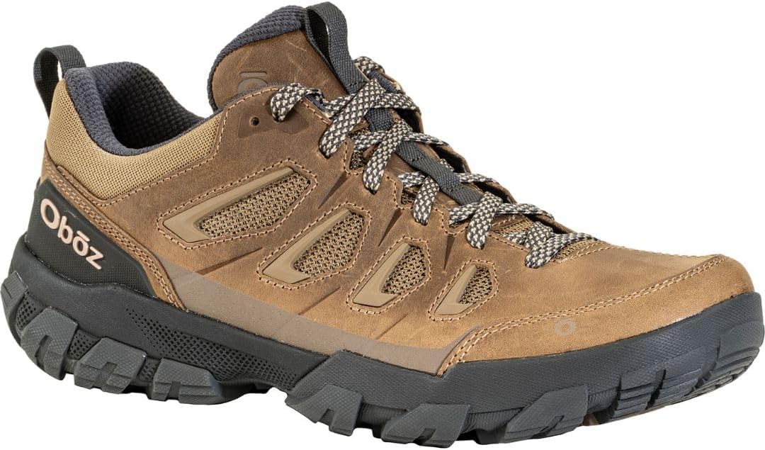 Oboz Men's Sawtooth X Low Hiking Shoes, Sandhill, 15 Wide - Image 7