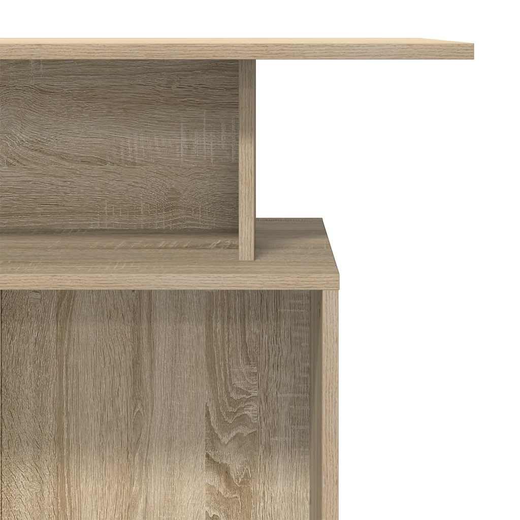 vidaXL Mostrador de recepción Roble Sonoma 100x40x104 cm Madera de ingeniería