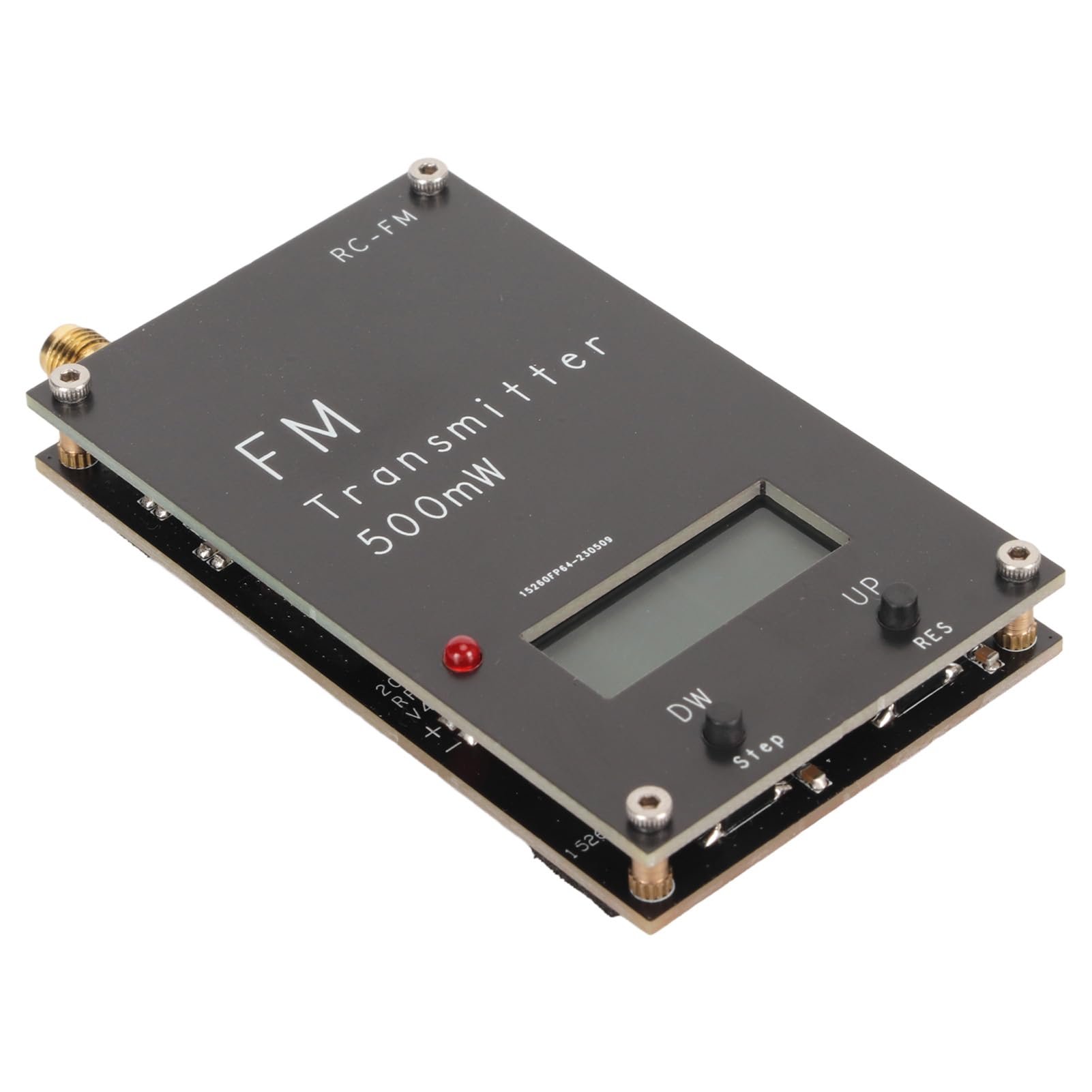 Transmetteur FM, USB Type C 88-108 MHz 500 MW 2000 M Transmetteur FM avec écran LCD pour Radio FM