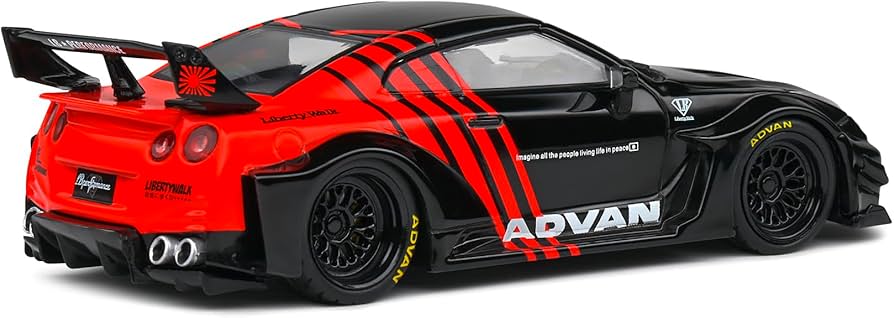 ミニカー Nissan GT-R R35 LB WORKS Amazon.com: SOLIDO - NIS GT-R (R35) LBWK - 2020-1/43 : Arts