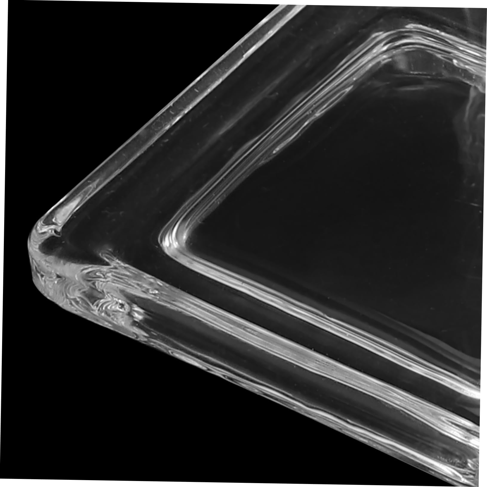Hochtransparentes mit 9 Objektträgerhalterungen Coplin Färbeglas aus Glas und Integriertem Halter und Färbeexperimente für Labor Mikroskopie im Labor