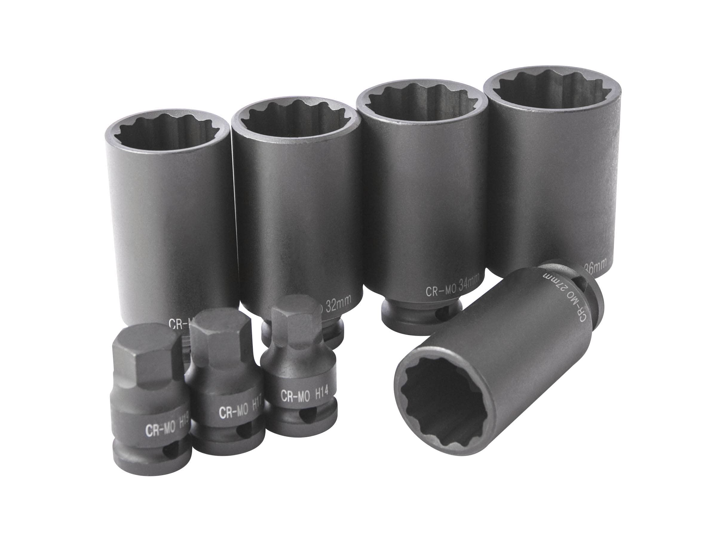 Clas OM7069 Kit Llaves de Vaso, Multicolor, 1/2"