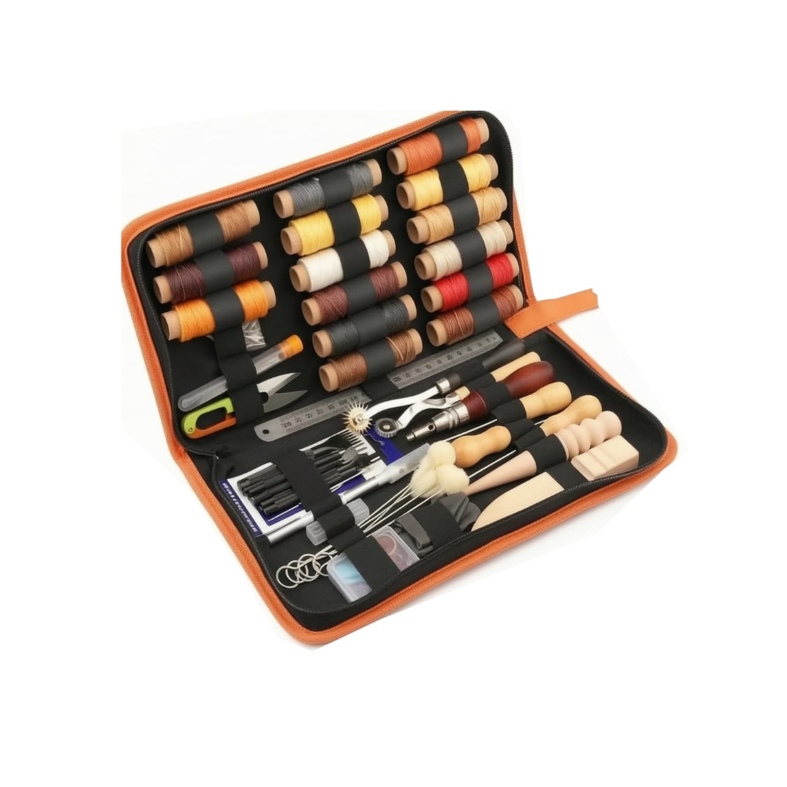 LeeQinersw Juego para Artesanía en Ergonómico | Diseño Portátil y Compacto, Kit Trabajo, Versátil, Herramienta Costura Mano, para Bricolaje, Taller, Mejorado