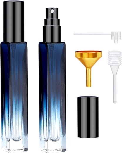 Segbeauty 10ml Perfume Travel Refillable, 2pcs Mini Atomizer Sprayer for Perfume, Empty Perfume Bottle Glass Spray Bottles...