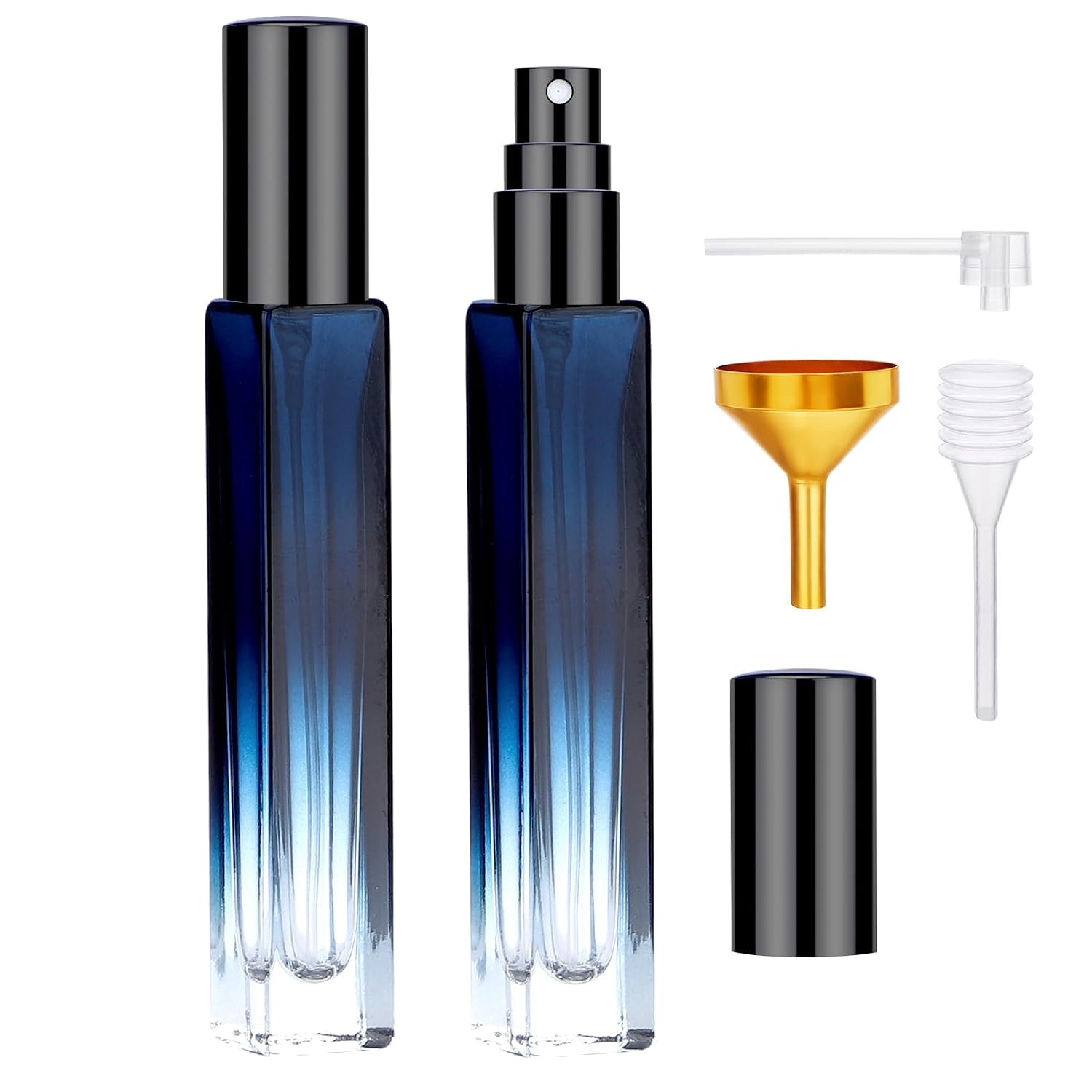 Segbeauty 10ml Perfume Travel Refillable, 2pcs Mini Atomizer Sprayer for Perfume, Empty Perfume Bottle Glass Spray Bottles...