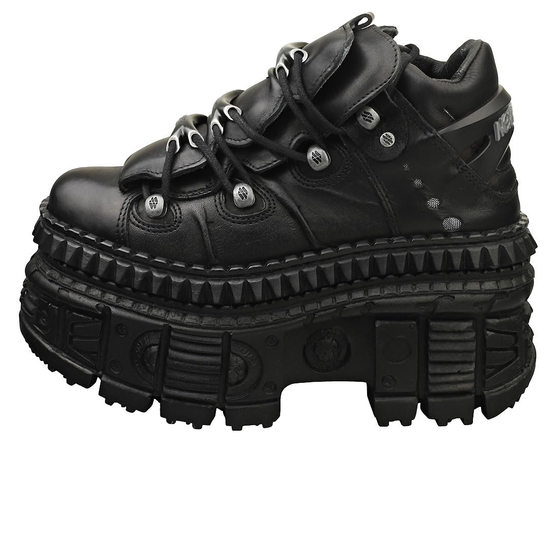 New Rock M-wall106-s9 Stivali Platform Uomo
