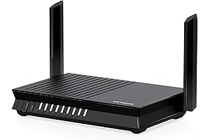 NETGEAR - RAX20 AX1800 WiFi 6 Router (4-Stream, Mesh Compatible)