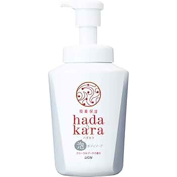 ハダカラ　泡ボディソープ hadakara（ハダカラ）泡で出てくるボディソープ｜ボディケア