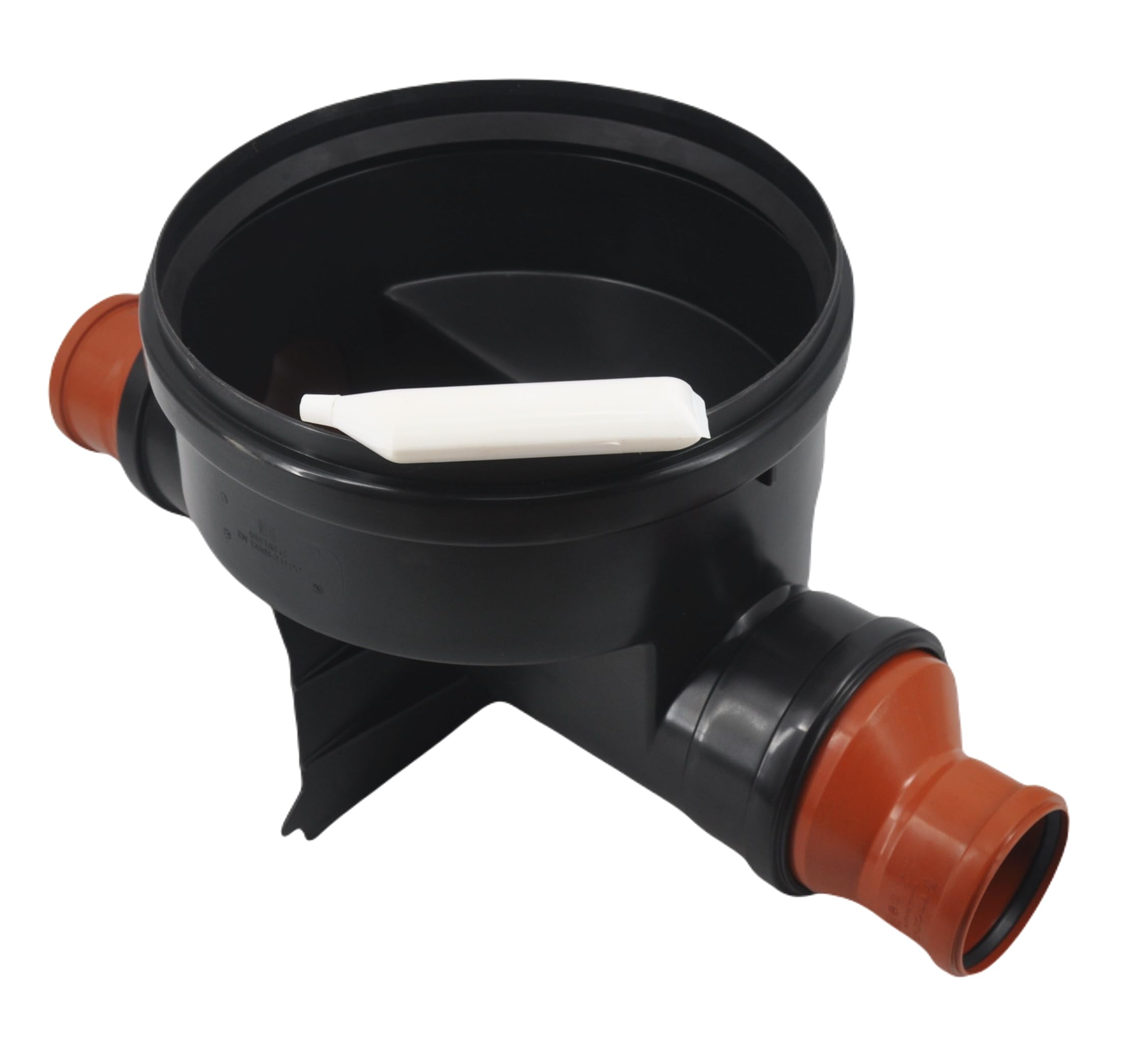 KG Schachtboden Kontrollschacht DN400 3 x Zulauf DN200 - 1 x Ablauf DN200 | KG Kontrollschächte | Pumpen Schmidt