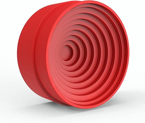 XCD Soporte de goma para frascos de fondo redondo de hasta 5 L, resistente soporte para frasco de goma de laboratorio, 3.543 in de diámetro