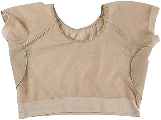 FRCOLOR 4pcs underarm sweat pads summer vest vests for women comfort bra carpe sweat guard vest sweat block wipes Armpit Sweat Pad Shield Underarm Vest Breathable Sweat Pad Vest