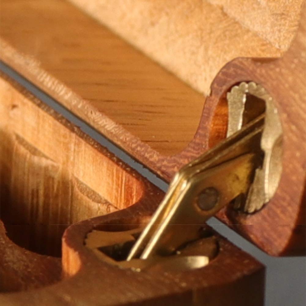 Amazon | 高級マホガニーのシガレットケース、ポータブル木製