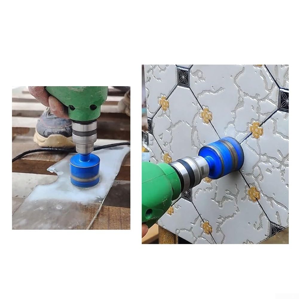 Set di 10 pezzi per trapano elettrico, legno, plastica, metallo, per fai da te, lavori di bricolage, lavori di perforazione