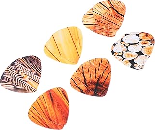 ERINGOGO 12 Peças Palheta De Guitarra Estilhaços De Guitarra Portátil Acessórios De Guitarra Elétrica Baixo Ukulele Palheta De Guitarra Elétrica Palhetas De Guitarra Personalizadas