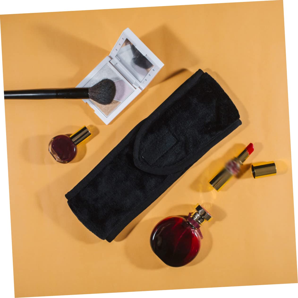 MAGICLULU 12 Pz elastico per in fibra accessorio per per il lavaggio del viso doppio chignon per make up scrunchies arredamento cerchietti copricapo trucco
