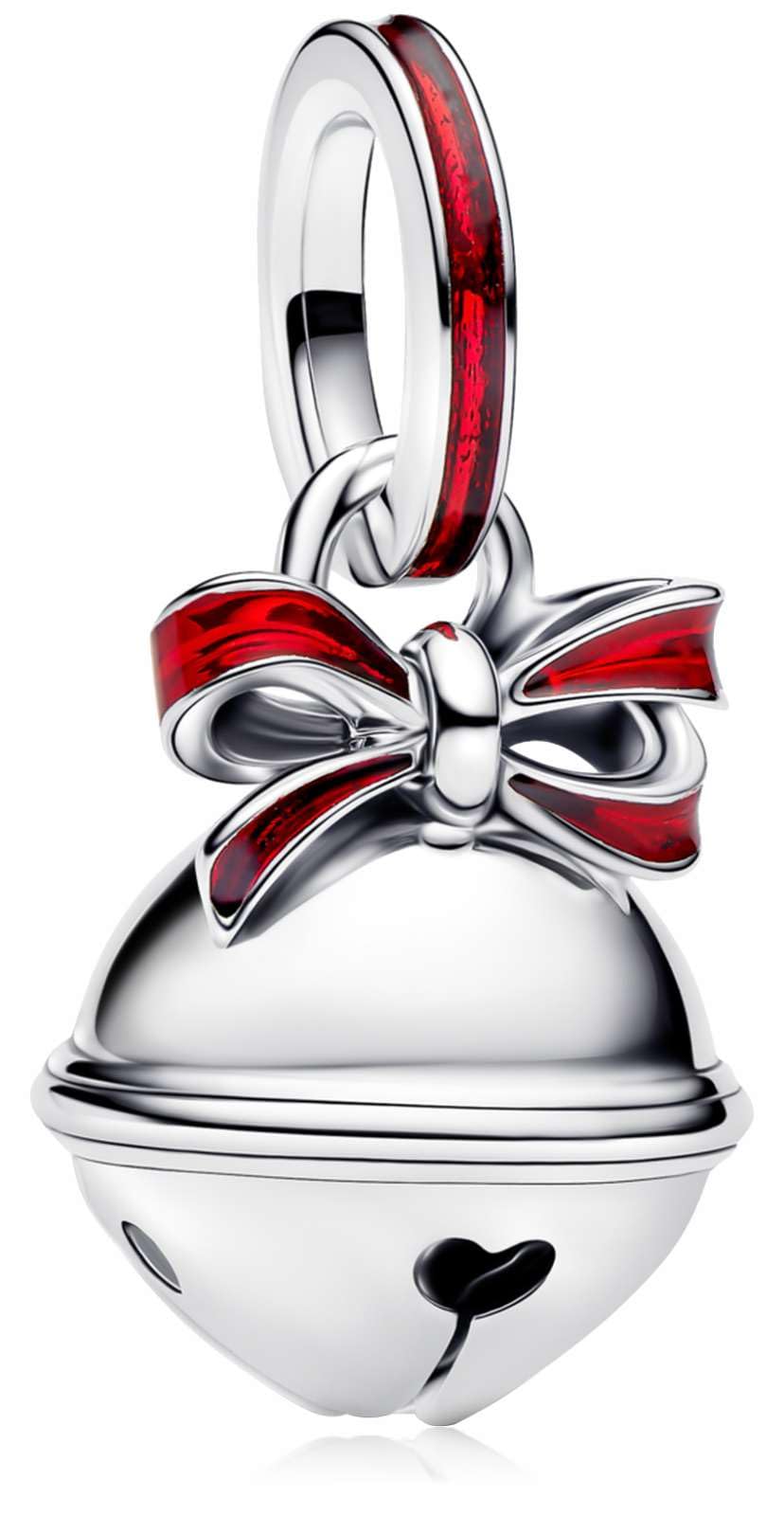 Campanelle natalizie Charm 925 Sterling Silver ciondolo Natale Compleanni regalo per le donne