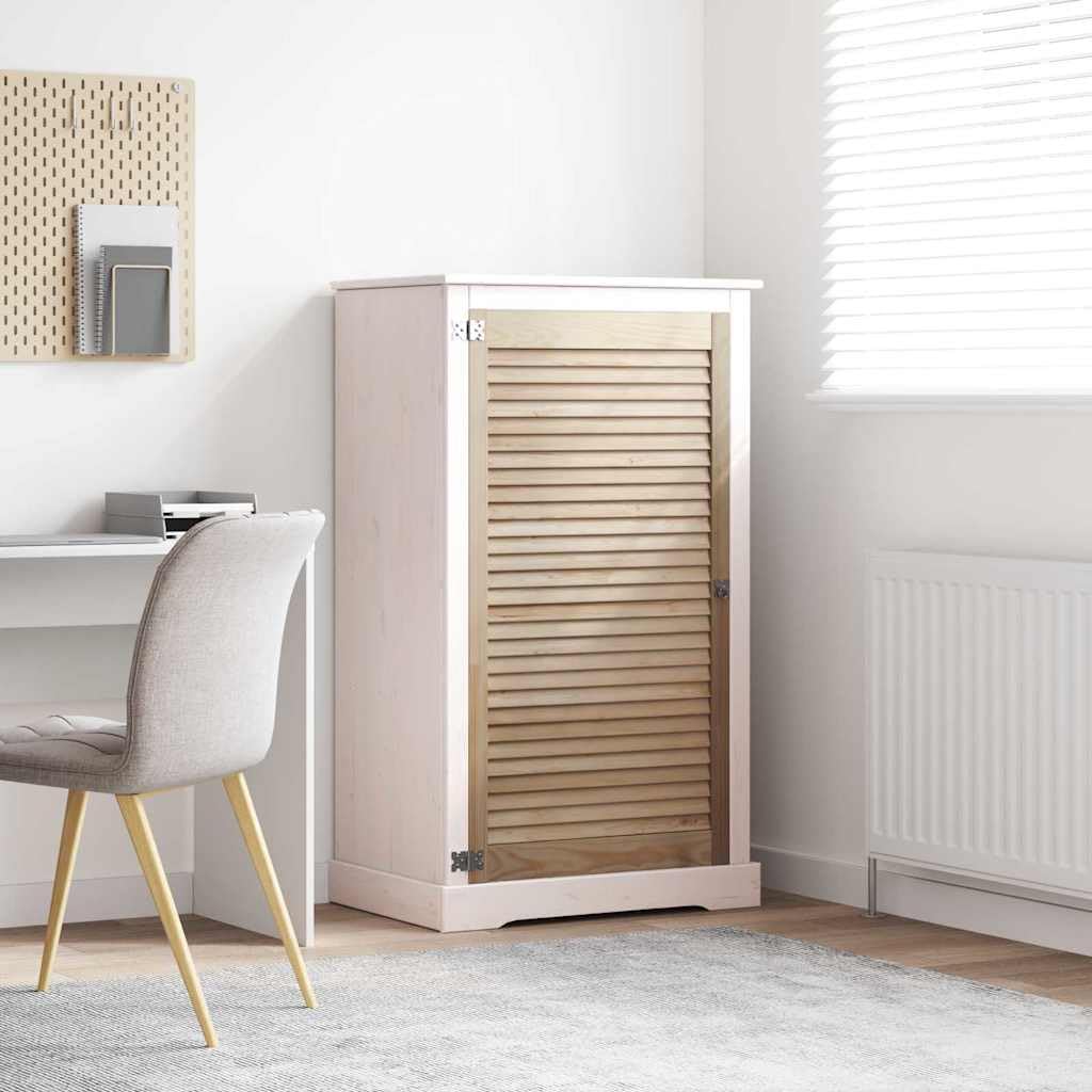 Porta dell'armadio naturale in legno di pino massiccio, 110 x 2,1 x 59,5 cm, con parte frontale a filo per armadio, porta di mobili, ricambio in cucina, soggiorno, camera da letto, costruzione di