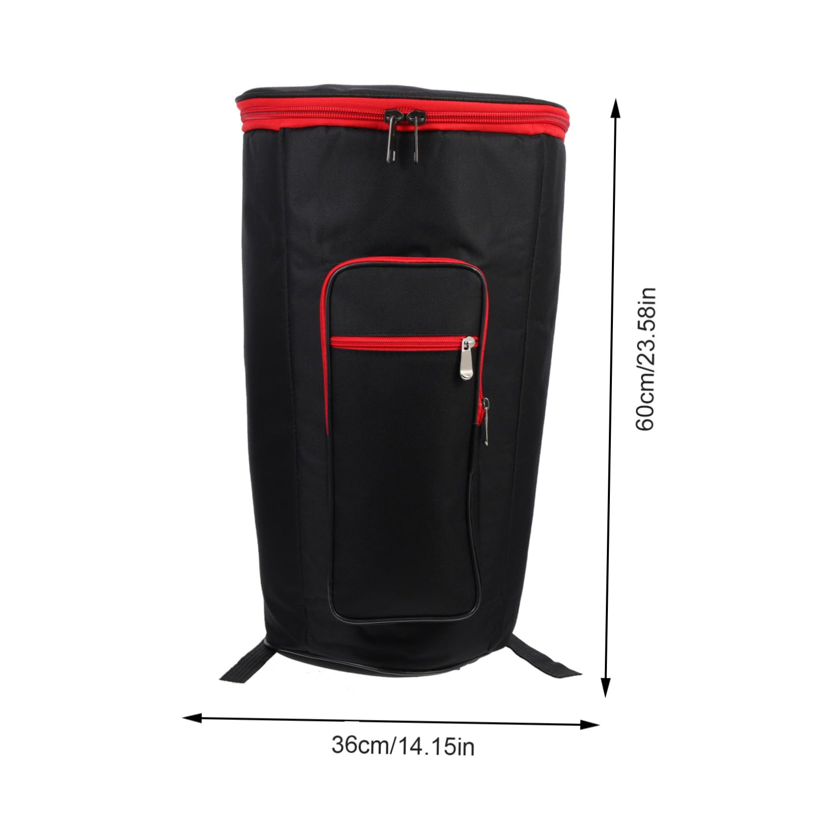 Abaodam Oxford Cloth Drum Backpack 10'' Padded Shoulder Bag Snare Drum Gig Bag