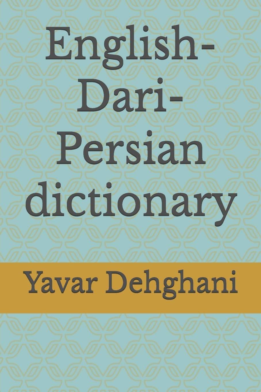 English-Dari-Persian dictionary